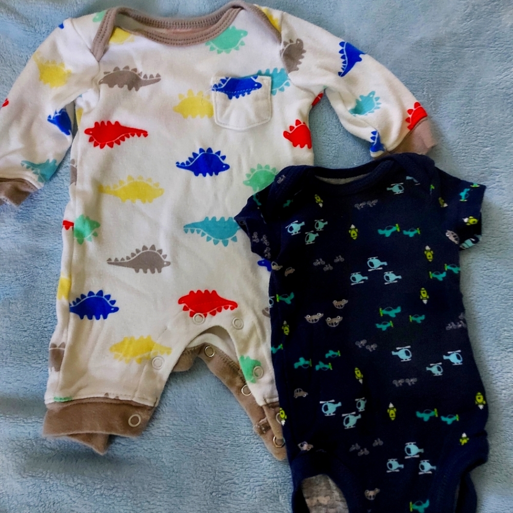 Carter's and amazon essentials new born bundle